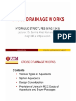 Cross Drainage Works