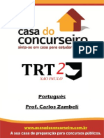 Apostila TRT SP Portugues Zambeli