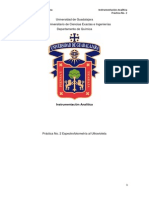 Reporte de Práctica Espectrofotometría UV-Visible