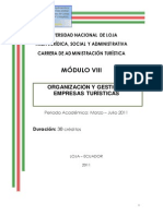 Módulo 8 Organización y Gestión de Empresas Turísticas1