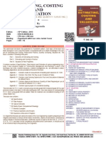 Estimating Costing V