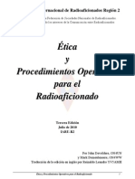 Etica y Procedimientos Operativos para El Radioaficionado PDF