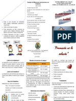 Brochure Clinica Diabetes