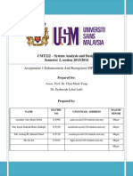 System Analysis and Design - Report of Enhancing and Re-Engineering System Website