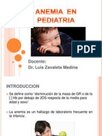 Anemia en Pediatria