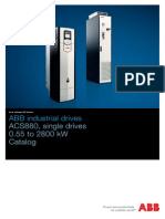 ABB Industrial Drives: ACS880, Single Drives 0.55 To 2800 KW Catalog