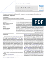 Are Attachment Styles Differentialy