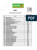 Catalogo Papeleria Bae Enero