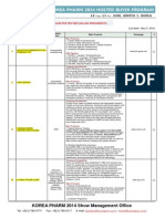 Korea Pharm 2014 Hosted Buyer Program: Interesting Company