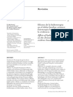 2007 Efectos de La Hidroterapia en El Dolor Lumbar Crónico Fisioterapia Basada en La Evidencia Revista Iberoamericana de Fisioterapia y Kinesiología