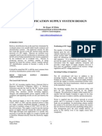 DC Electrification Supply System Design