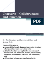 Chapter 03 - Cell Structure and Function