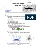 AP Physics Notes - Magnetism