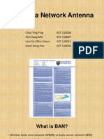 BAN Body Area Antenna Presentation