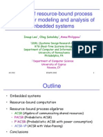 A Family of Resource-Bound Process Algebras For Modeling and Analysis of Embedded Systems