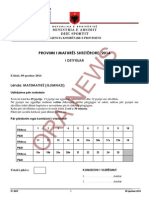 Matematike Gjimnazi 2014, Varianti B