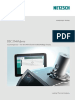 DSC 214 Polyma - Differential Scanning Calorimeter (-170°C To 600°C)