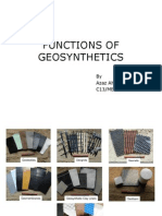 Functions of Geosynthetics