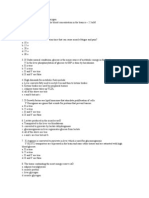 Biochem Exam Practice Questions