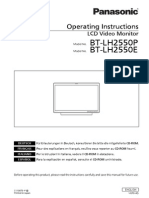 BT-LH2550P BT-LH2550E: Operating Instructions