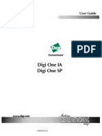 Digi One User Guide