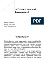 Isu - Isu Dalam Akuntansi Internasional