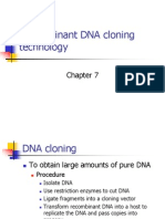 Recombinant DNA Cloning Technology