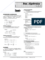 Álgebra (Teoria y Practica) ELITE X 3 Grados y Polin