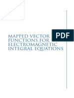 (Synthesis Lectures On Computational Electromagnetics Volume 0) Andrew F. Peterson, Constantine Balanis-Mapped Vector Basis Functions For Electromagnetic Integral Equations-Morgan & Claypool Publish