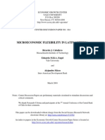 Microeconomic Flexibility in Latin America: Ricardo J. Caballero