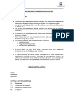 Esquema Trabajo Aplicativo (Gestión y Negocios)