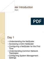 Net Scaler Introduction