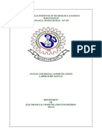 Analog & Digital Communications Lab Manual