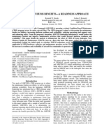 Comparison of HUMS Benefits-A Readiness Approach