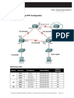 Lab 2.5.2: Challenge PPP Configuration: Topology Diagram