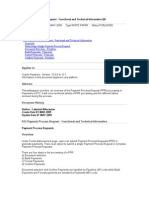 R12 Payment Process Request - Functional and Technical Information (ID 821133.1)