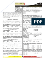 FCC Raciocínio Sequencial Analítico 01