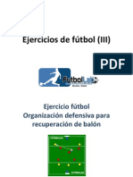 Ejercicios de Fútbol (III) - FutLab PDF