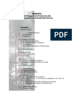 Memoria Area en Conservacion Microcuenca Quebrada Pericos, Pacifico Colombiano, Buenaventura
