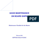 NK Good Maintenance On Board Ships e