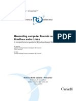 Generating Computer Forensic Supertimelines Under Linux A Comprehensive Guide For Windows Based Disk Images1