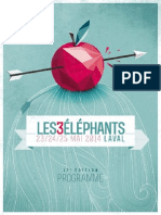 Festival Les 3 Eléphants 2014 - Laval (53) - Dossier de Presse