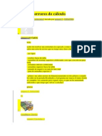 Solucionar Errores de Cálculo PDF