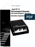 Valleylab Force FX-C Schematics Supplement