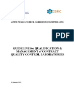 Guideline Supplier Qualification - Contract Labs Final - Jan 2012