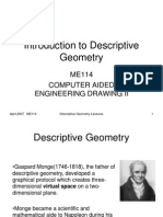 Introduction To Descriptive Geometry