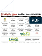 El Breakfast Menu Dec 09 1