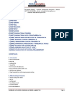 SAS Clinical Course Outline