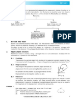 Kinematics Theory - E