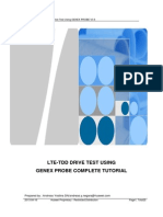 LTE Drive Test Using GENEX Probe V3.5 Tutorial